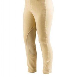 On Course Breeches Size 16 Cotton Naturals Kids Adjustable Waist  Riding Pants